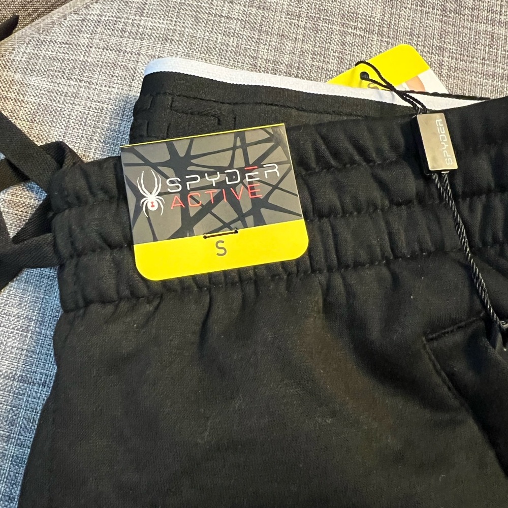 Spyder Men's Charcoal Jogger Pants - Picture 3 of 9